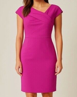 J.Crew Wool Sheath Dress Cap Sleeves Knee length Shift Dress Size0